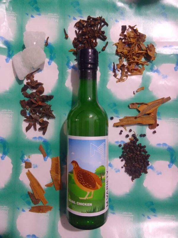 Quail chicken ( kaadakozhi) Fruit Beverage (Non-alcoholic wine) - Image 2